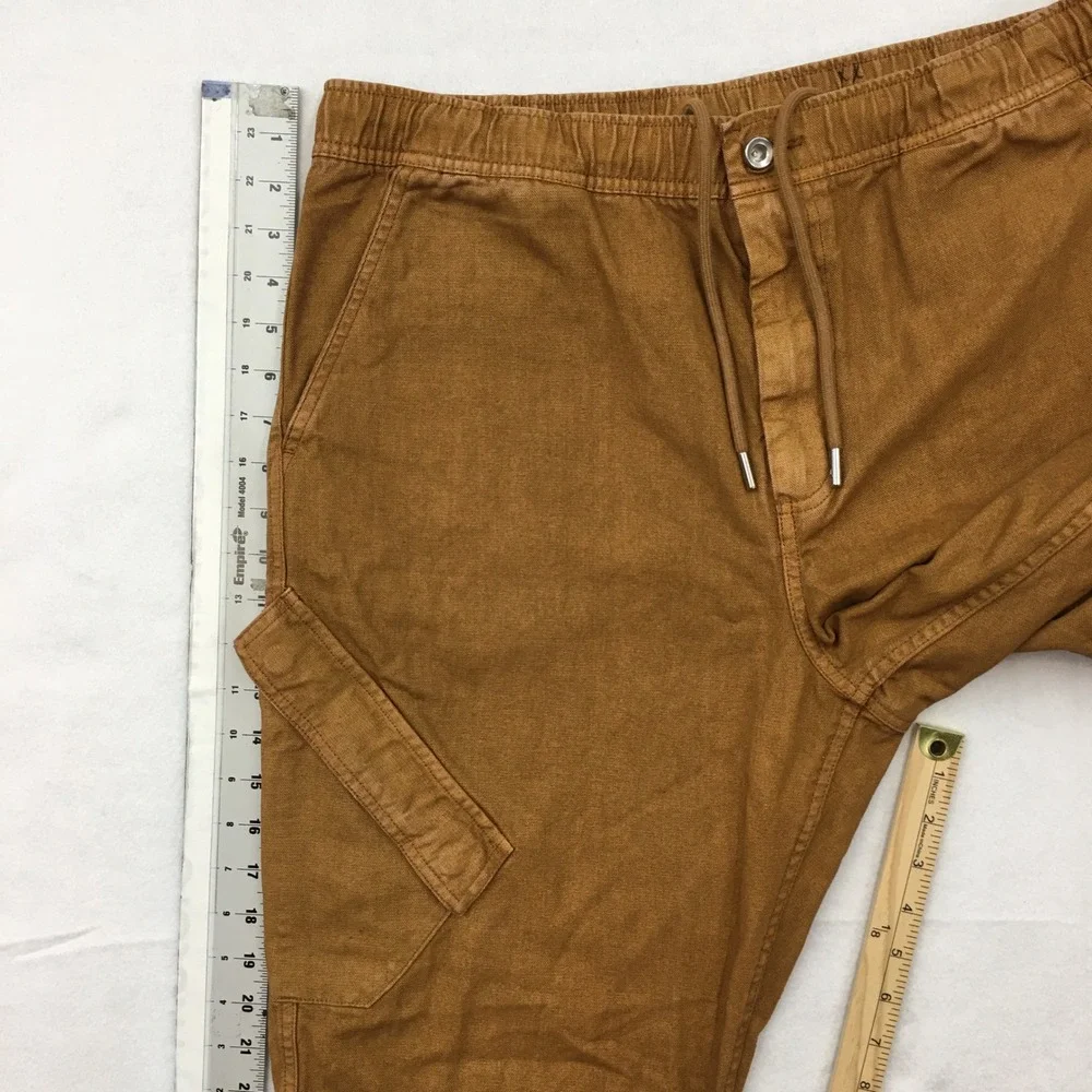 Jordan Flight Chicago Cargo Pants Mens Large Brown‎ Canvas FN6364-231 Utility